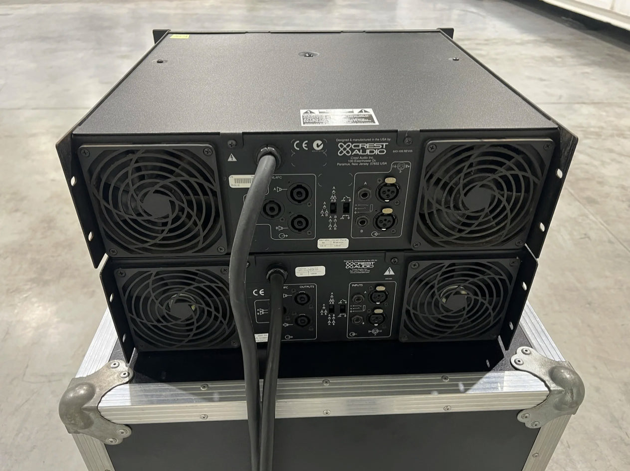 Crest Audio CA12 2x1200W/4Ohm (2x)