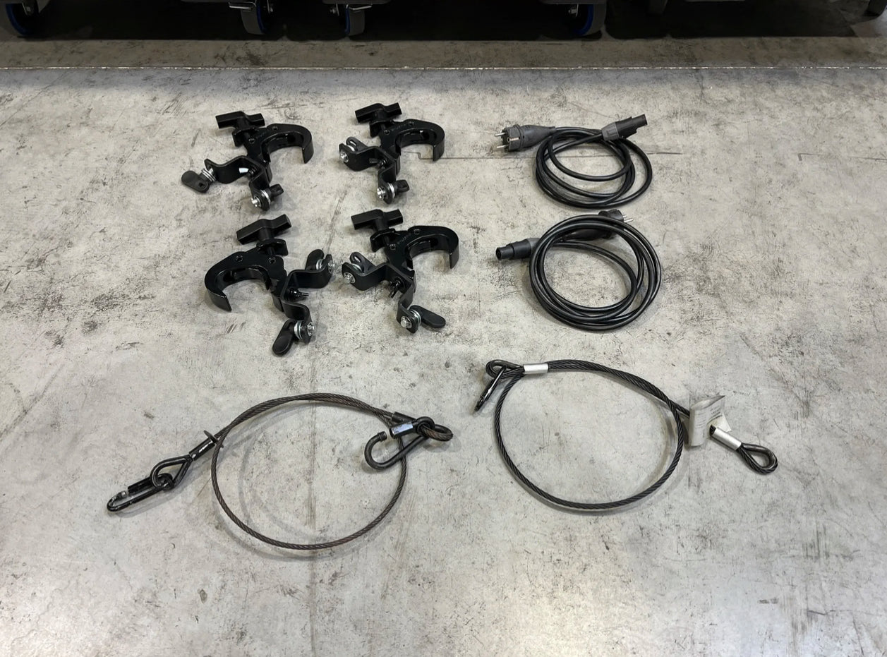 8x SGM Lighting G-7 BeaSt 6000K LED IP66 Dual Source Moving