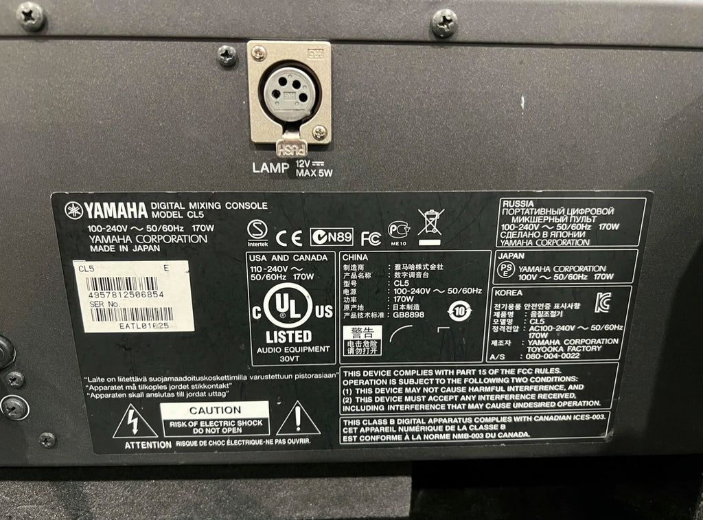 Yamaha CL5 + case + cover