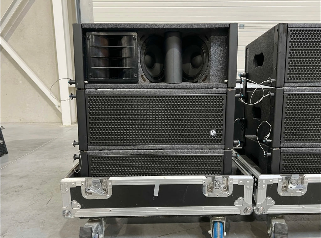 SAudio Pro Audio line array: 16x MIA Array 2x6,5"/1x1" Wave