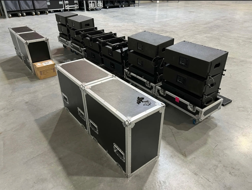 SAudio Pro Audio line array: 16x MIA Array 2x6,5"/1x1" Wave