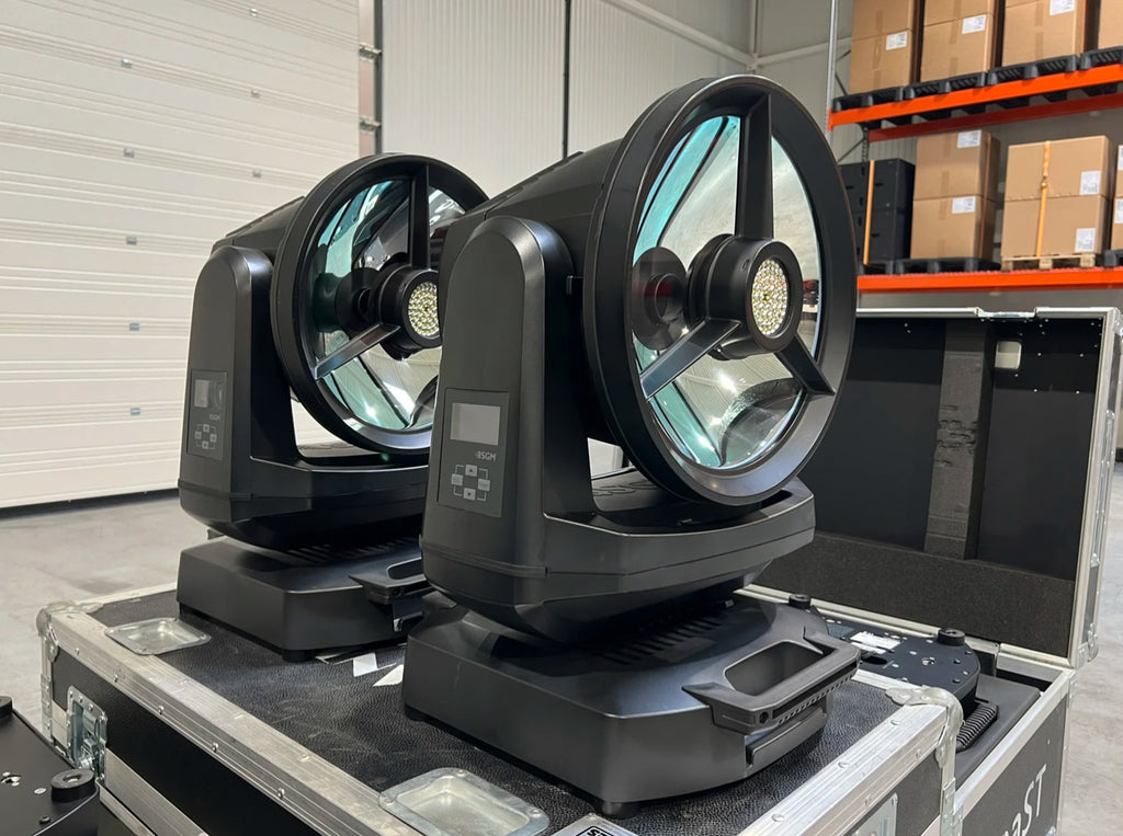8x SGM Lighting G-7 BeaSt 6000K LED IP66 Dual Source Moving