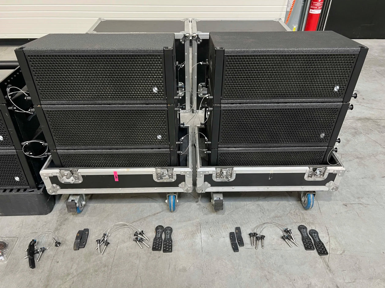 SAudio Pro Audio line array: 16x MIA Array 2x6,5"/1x1" Wave