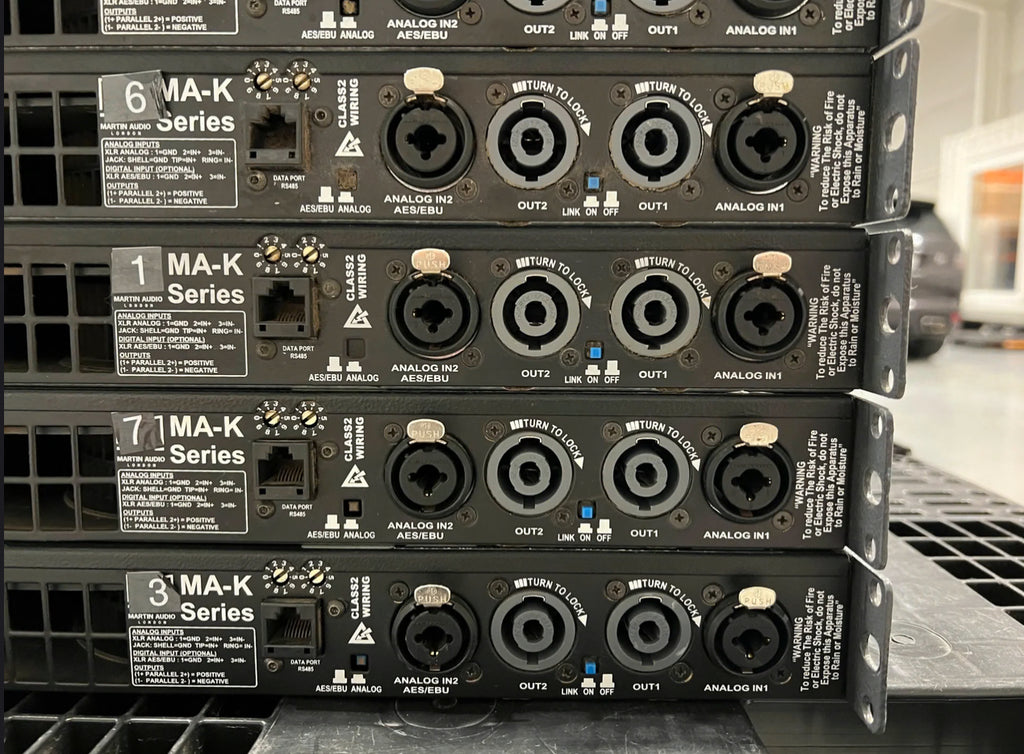 Martin Audio MA9.6K (Powersoft K8) 2x3000W/4Ohm (6x)