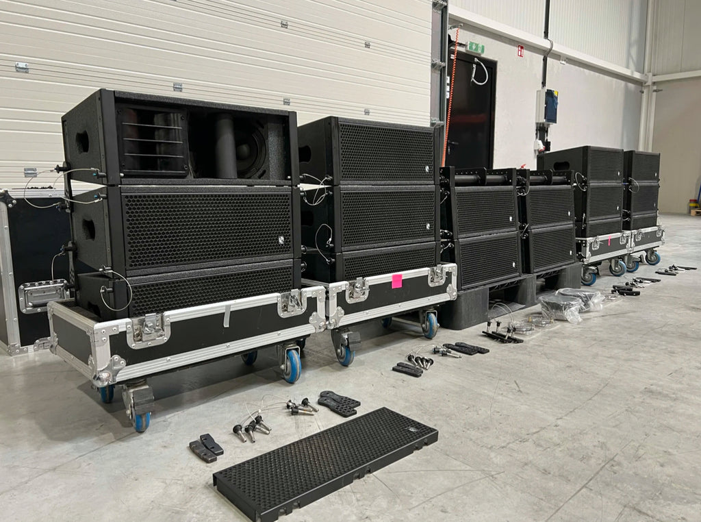 SAudio Pro Audio line array: 16x MIA Array 2x6,5"/1x1" Wave