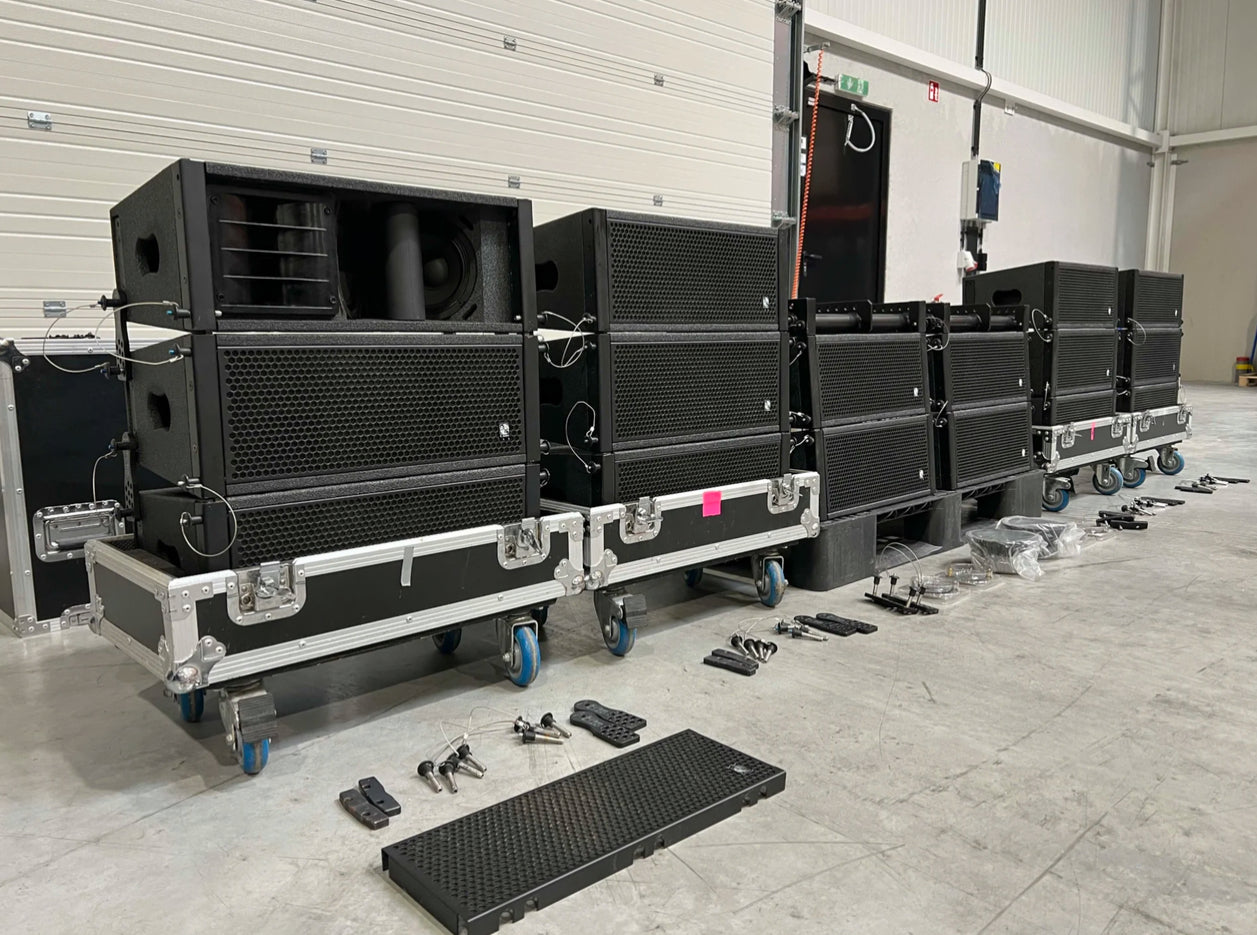 SAudio Pro Audio line array: 16x MIA Array 2x6,5"/1x1" Wave
