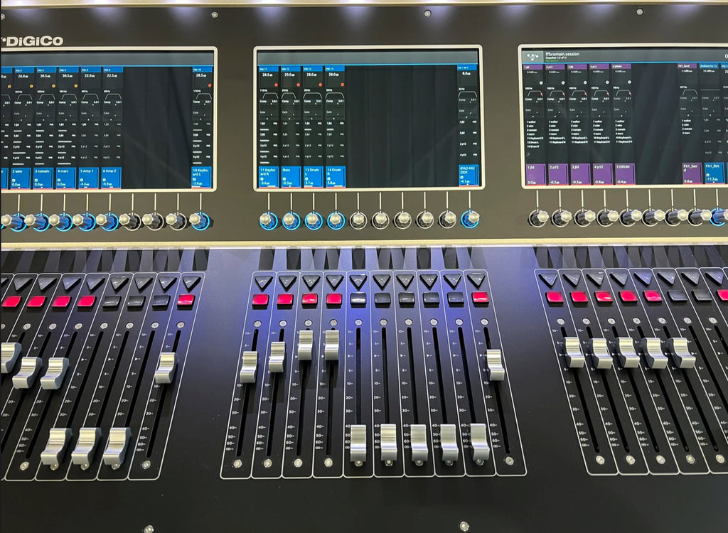 DiGiCo S31 + D-Rack + DMI-Madi-C + AES + Cable Cat6A