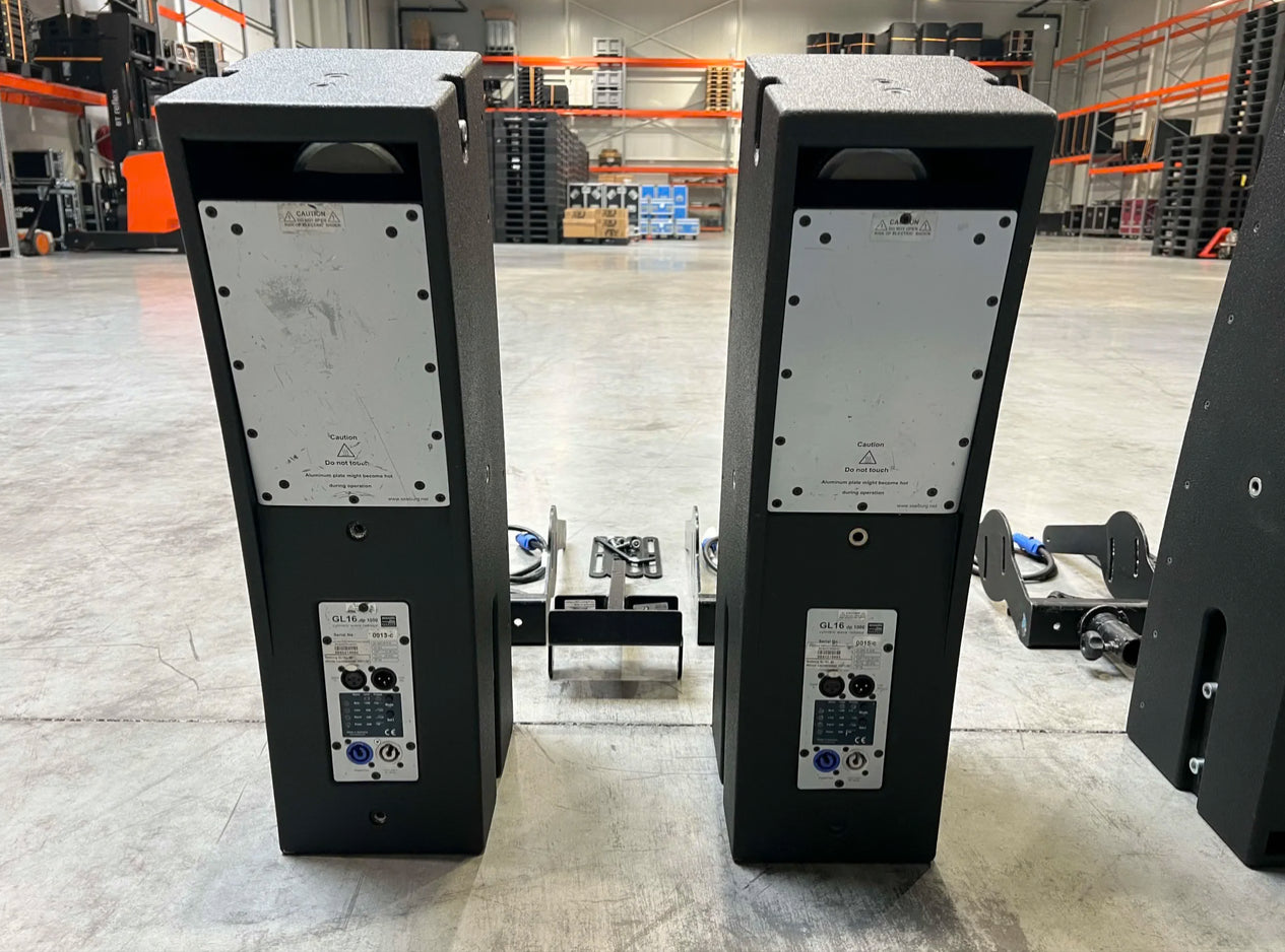 2x Seeburg Acoustic Powered GL16c dp 1000 4x6,5"/16x1" (3x)
