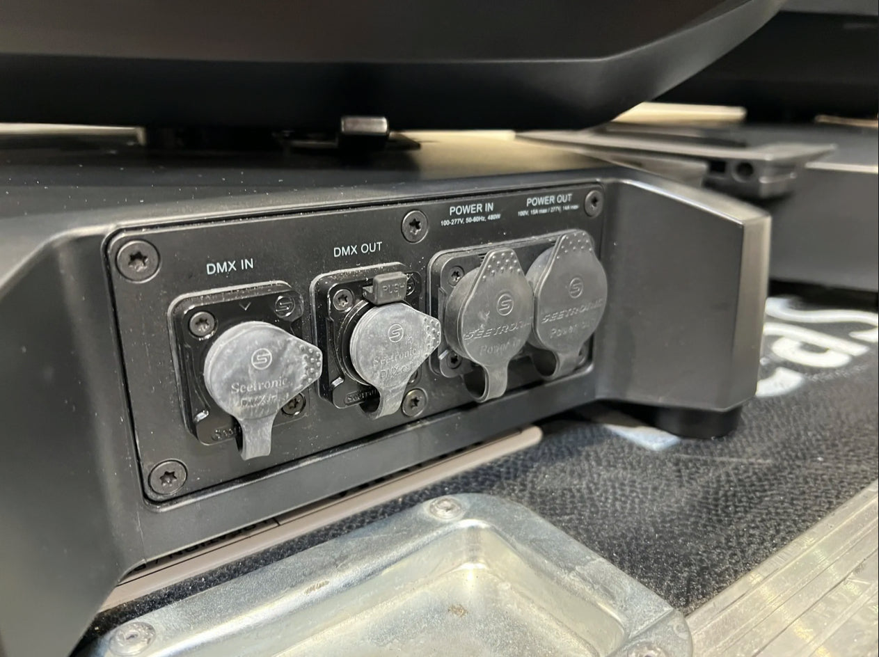 8x SGM Lighting G-7 BeaSt 6000K LED IP66 Dual Source Moving