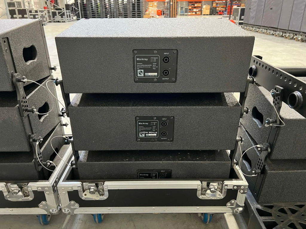 SAudio Pro Audio line array: 16x MIA Array 2x6,5"/1x1" Wave