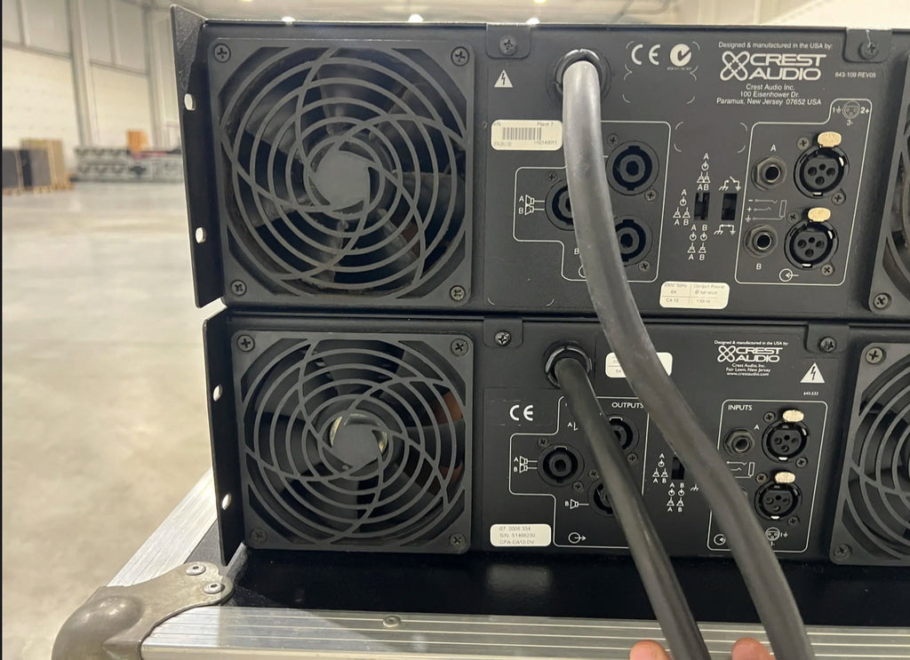 Crest Audio CA12 2x1200W/4Ohm (2x)