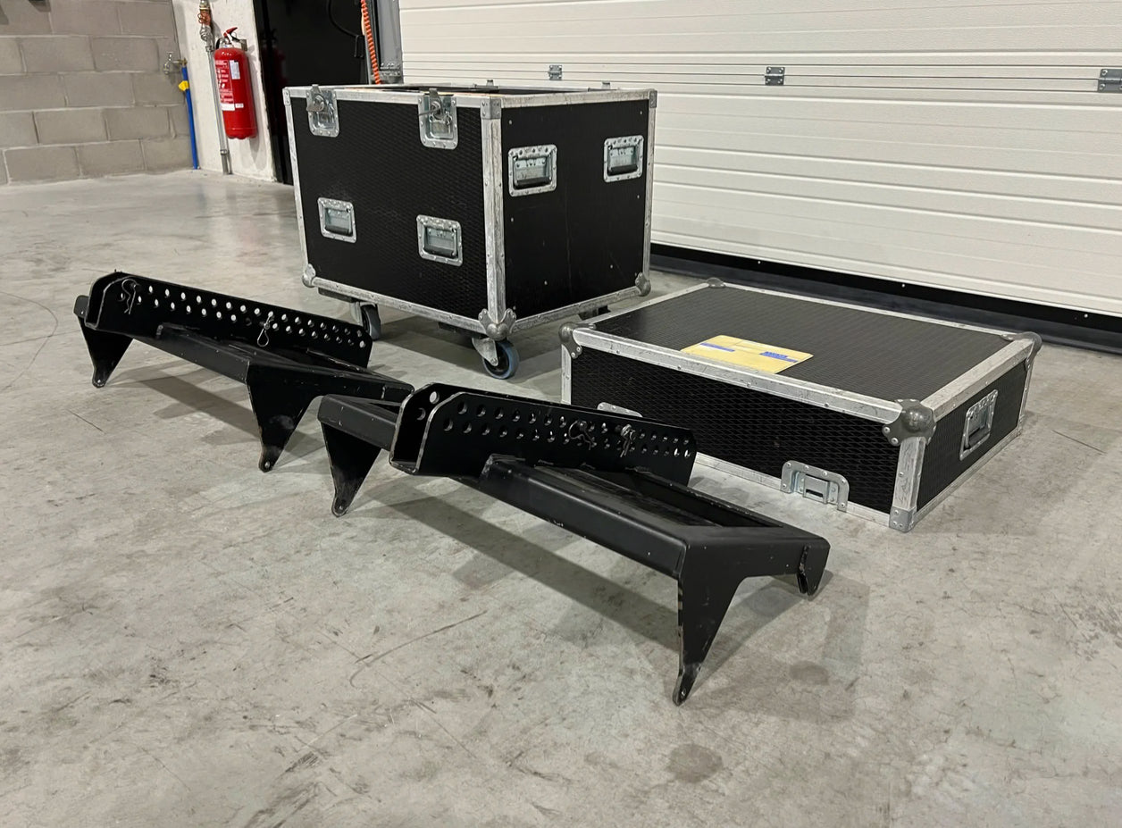 2x Nexo GPT-bumper incl. 1x K-TEG flightcase