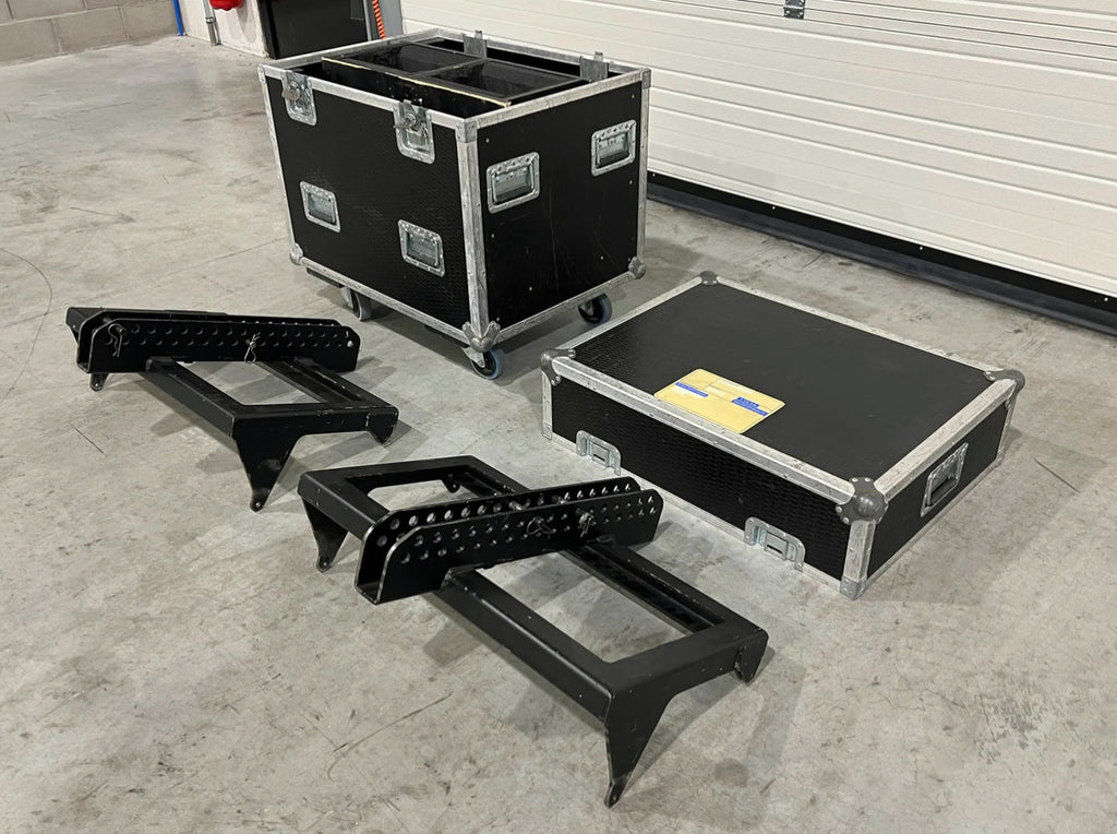 2x Nexo GPT-bumper incl. 1x K-TEG flightcase