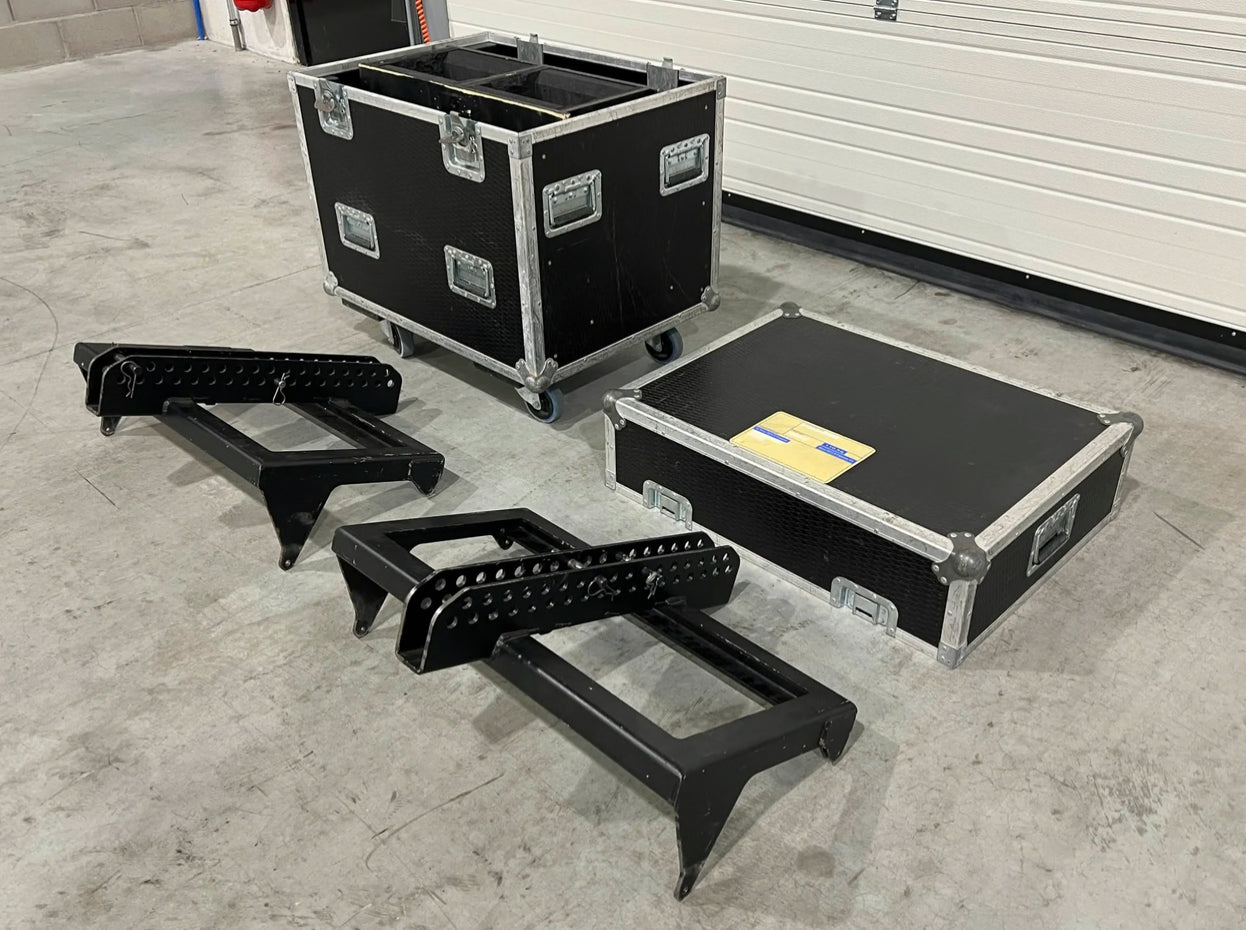 2x Nexo GPT-bumper incl. 1x K-TEG flightcase