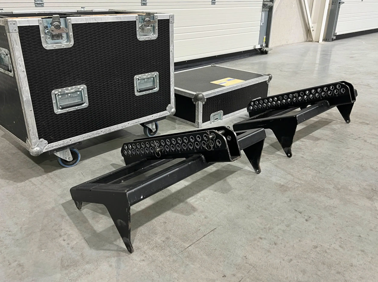 2x Nexo GPT-bumper incl. 1x K-TEG flightcase